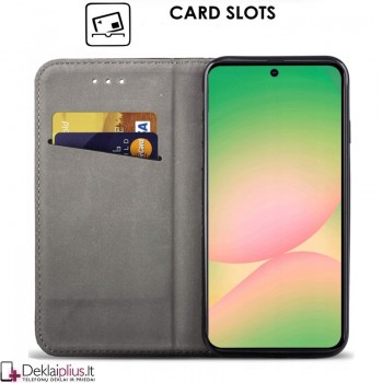 Telone atverčiamas dėklas - žalias (Samsung Galaxy A37 5G) Telone atverčiamas dėklas - žalias (Samsung Galaxy A37 5G)